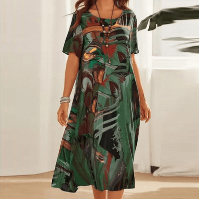 Yassi | Chic Printed Dress