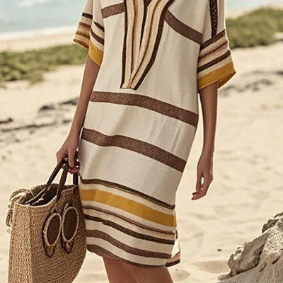 Vien | Striped Coastal Dress